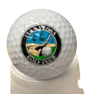 Las Vegas Golf Club Logo Pro USA Golf Ball